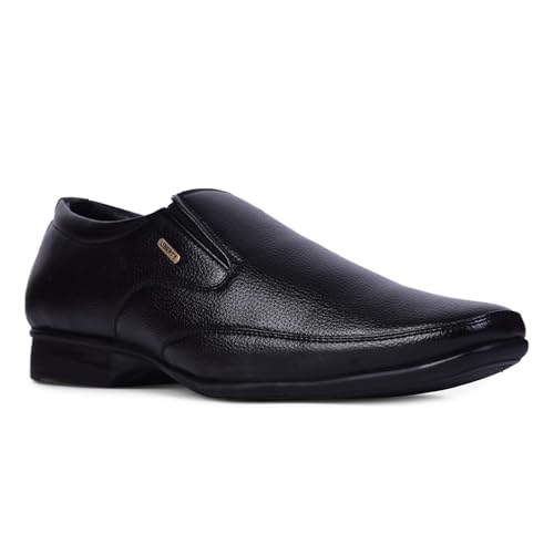 Liberty Fortune Hol-132E Formal Non-Lacing Moccasin Shoes For Men – Formal Shoes For Men – Stylish, Cushione – Business, Wedding, Office Wear – Black, Brown, Tan – Lightweight & Comfortable