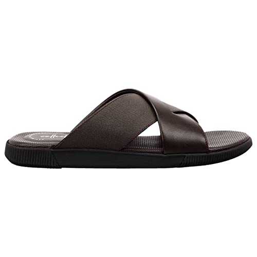 Clarks Men’S Dark Brown Combi Sandals – 7 Uk/India (41 Eu)(91261466767070)