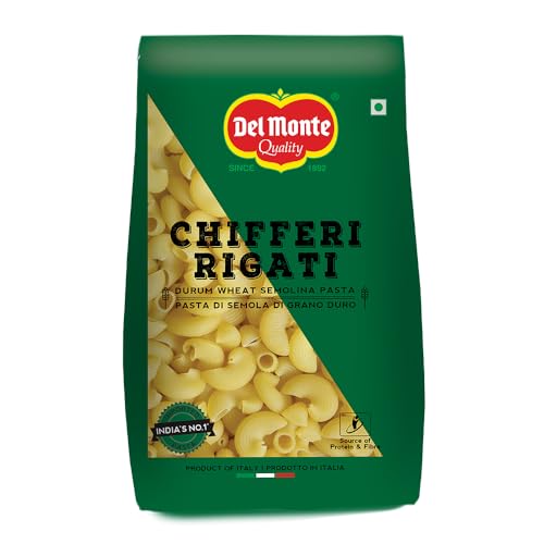 Del Monte Chifferi Rigati Pasta Pouch, 1000 G