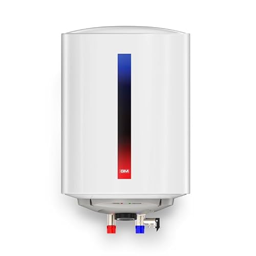 Gm Balin 25L Storage Water Heater (Geyser) | Hydrodynamic Technology For Higher Hot Water Output | Energy Efficient |4 Star| Isi Marked ? White