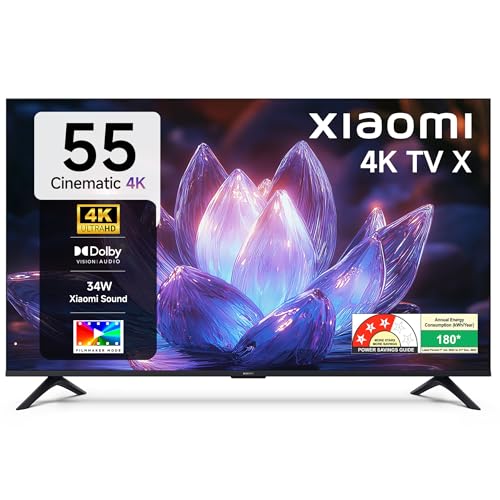 Xiaomi 138 Cm (55 Inch) X Ultra Hd 4K Smart Google Led Tv L55Mb-Ain