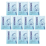 Amazon Brand – Solimo Face Sheet Mask With Aloe Vera And Brown Algae Extracts (Pack Of 10)