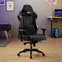 Green Soul Monster Ultimate Series T | Multi-Functional Ergonomic Gaming & Office Chair| Premium Spandex & Pu Leather Fabric | Adjustable Neck, Lumbar Pillow | 4D Adjustable Armrests (Full Black)