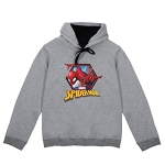 Spiderman By Wear Your Mind Boy’S Polycotton Hooded Neck Sweatshirt (Dsmnsw0021_Grey1_11-12Y)