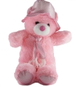 Tickles Cap Pink Teddy Kids Boy Girl Gift 45 Cm