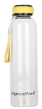 Signoraware Marine Borosilicate Glass Bottle, 550Ml, Yellow