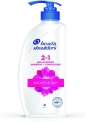 Head & Shoulders Smooth And Silky 2-In-1 Anti Dandruff Shampoo + Conditioner(650 Ml)