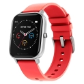 Zebronics Fit920Ch Smart Watch With 3.5Cm (1.4″) Display 30Days Standby, Music Control, Customizable Faces,Ip67 Rating, Pedometer, Multi Sports Mode, Spo2, Bp & Hr Monitor (Red Starp)