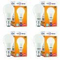 Wipro 10W B22 Led Cool Day White Bulb, Pack Of 4 (Garnet)