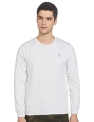 Lawman Pg3 Men’S Cotton Crew Neck Sweatshirts (Lw-Swt-Ct-Str-1 Fsrndnk Wtmlng_White Melange_Xl)