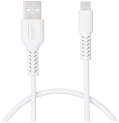 Amazon Brand – Solimo 2.4 A Usb To Micro Usb Extra Tough Braided Data Cable – 1.5 Meter, White