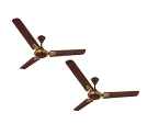 Mccoy Steller 48 ” : Decorative : High Speed Ceiling Fan : Brown : Pack Of Two