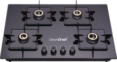 Greenchef Kelvin Glass Automatic Hob(4 Burners)