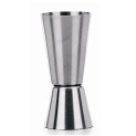 Dynore Stainless Steel Tall Peg Measure Of 30/60 Ml