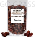 Go Grass | Pin Khajur | Arabian Dates | Exceptional Taste And Soft Texture, No Sugar | Dates(1 Kg)