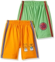 Bumchums Baby Boys’ Shorts (Pack Of 2) (Rbmpnlhpj1140000M_Assorted Printed_M)