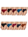 Rupa Jon Women’S Plain/Solid Panty (Pack Of 10)
