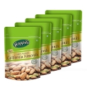 Happilo 100% Natural California Dried Almonds 200G Each (Pack Of 5) | Premium Badam Giri | High In Fiber & Boost Immunity | Gluten Free & Real Nuts