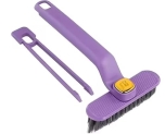 Wanotta Multi-Function Bathroom Plastic Cleaning Brush,Tiles Cleaning Brush,Hard Bristle Rotating Crevice Gap Cleaning Brushes For Bathroom,Floor Cleaner Brush(Multi Colour)
