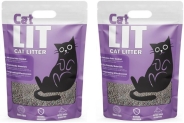 Nootie Cat Lit (Pack Of 2)-5Kg (Unscented) 99% Dust Free, 100% Natural Clay, Easy Scoop Pet Litter Tray Refill