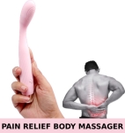 Azah Groove Massager For Women| Full Body Electric Massager | Massager With 10 Vibration Levels Massager(Pink)