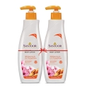 Santoor Perfumed Body Lotion For Whitening & Uv Protection With Sandalwood & Sakura Extracts, 250Ml (Buy 1 Get 1)