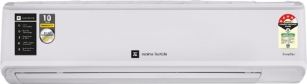 Realme Techlife 4-In-1 Convertible 1.5 Ton 4 Star Split Inverter , Ac – White(154Siaa22Wr, Copper Condenser)