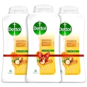 Dettol Body Wash And Shower Gel For Women And Men, Nourish (Pack Of 3 – 250Ml Each) | Soap -Free Bodywash | 8H Moisturization