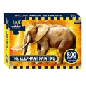 Webby The Elephant Painting Jigsaw Puzzle, 500 Pieces