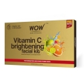Wow Skin Science Vitamin C Brightening Facial Kit With Rose Water | For All Skin Types | 6 Easy Steps | For Brighter And Even Toned Skin |For Men & Women | Pack Of 7