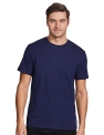 Levi’S Men’S Plain Regular Fit T-Shirt (Pr680413_Medivel Blue Small)