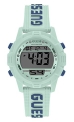 Guess Digital Turquoise Dial Women’S Watch-Gw0015L5