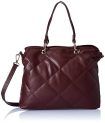 Caprese Women’S Satchel Handbag (Plum)