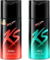 Kamasutra Spark And Urge Deodorant Spray – For Men(150 Ml, Pack Of 2)