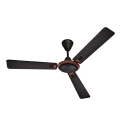 Hindware Snowcrest Admiro 1200Mm Designer 3 Blade Ceiling Fan With Metallic Finish & Dust Resistant Aerodynamic Blades For Even Air Distribution (Dark Coffee)