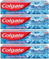 Colgate Maxfresh Blue Gel Peppermint Ice Toothpaste(600 G, Pack Of 4)