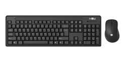 Flix (Beetel) Zaggle 2.4Ghz Wireless Keybord And Mouse Combo With Nano Reciver, 1000 Dpi, Sturdy Abs Material, Ergonomic And Sleek Design, Complatable With Linux, Win 7/8/10 (Black) (Zkmc-1000)