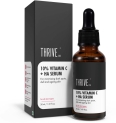 Thriveco 10% Vitamin C Serum With Hyaluronic Acid | Reduces Dark Spots, Dull & Aging Skin(30 Ml)