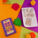 Go Desi Badam Katli Bar, 2 X 60 Gm, 63% Almonds, Almond Bar, Sweets Indian Mithai Gift, Individually Wrapped