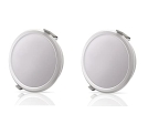 Syska Rdl Led Slim Downlight (Cool Day Light, Polycarbonate) (Cool Day, Ssk-Rdl-R-12W, 2, Ssk-Rdl-R-12W-6500K)