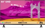 Sens Pikaso 127 Cm (50 Inch) Ultra Hd (4K) Led Smart Android Tv With Flurosens Panel, Dolby Audio And Dts(Sens50Wasuhd)