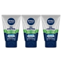Nivea Oil Control Face Wash, 100Ml (Pack Of 3)