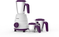 Philips Hl7505/00 Daily Collection 500 Mixer Grinder (3 Jars, White)