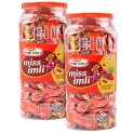 Mahak Kandiez Miss Imli Jar 320 Pieces (160 Pieces X 2 Jar) (1200 Gm) Khatti Methi Candy Tasty Emli Tamarind Twist Of Marwari Flavour Chatpata Swad Candies Toffee