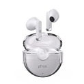 Ptron Bassbuds Fute 5.1 Bluetooth Truly Wireless Featherlite Tws In Ear Earbuds With Mic 25Hrs Playtime, 13Mm Dynamic Driver, Immersive Audio, Touch Control, Voice Assistance & Fast Charging (White)