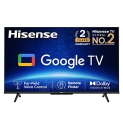 Hisense 126 Cm (50 Inches) Bezelless Series 4K Ultra Hd Smart Led Google Tv 50A6H (Black)