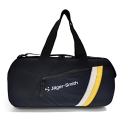 Jager-Smith Gb 900 Multipurpose Gym Bag With Shoe Compartment (Black, White & Yellow)