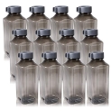 Wonder Plastic Prime Atlanta 400 Fridge Bottle Set, 12 Pc Bottle, 400 Ml, Grey Color, Made In India