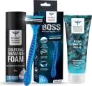 Bombay Shaving Company 3-In-1 Shaving Starter Kit For Men(3 Items In The Set)