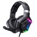 Gaming Headset With Microphone 7.1 Stereo Surround Sound Compatible With Ps4, Ps5, Pc Laptop, Over-Ear Headphones With Led Rgb Light, Noise Canceling Mic